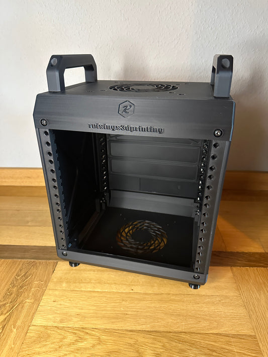 10 Zoll Serverschrank 5HE – Modularer Netzwerkschrank für Smart Home; Netzwerktechnik | Made in Germany