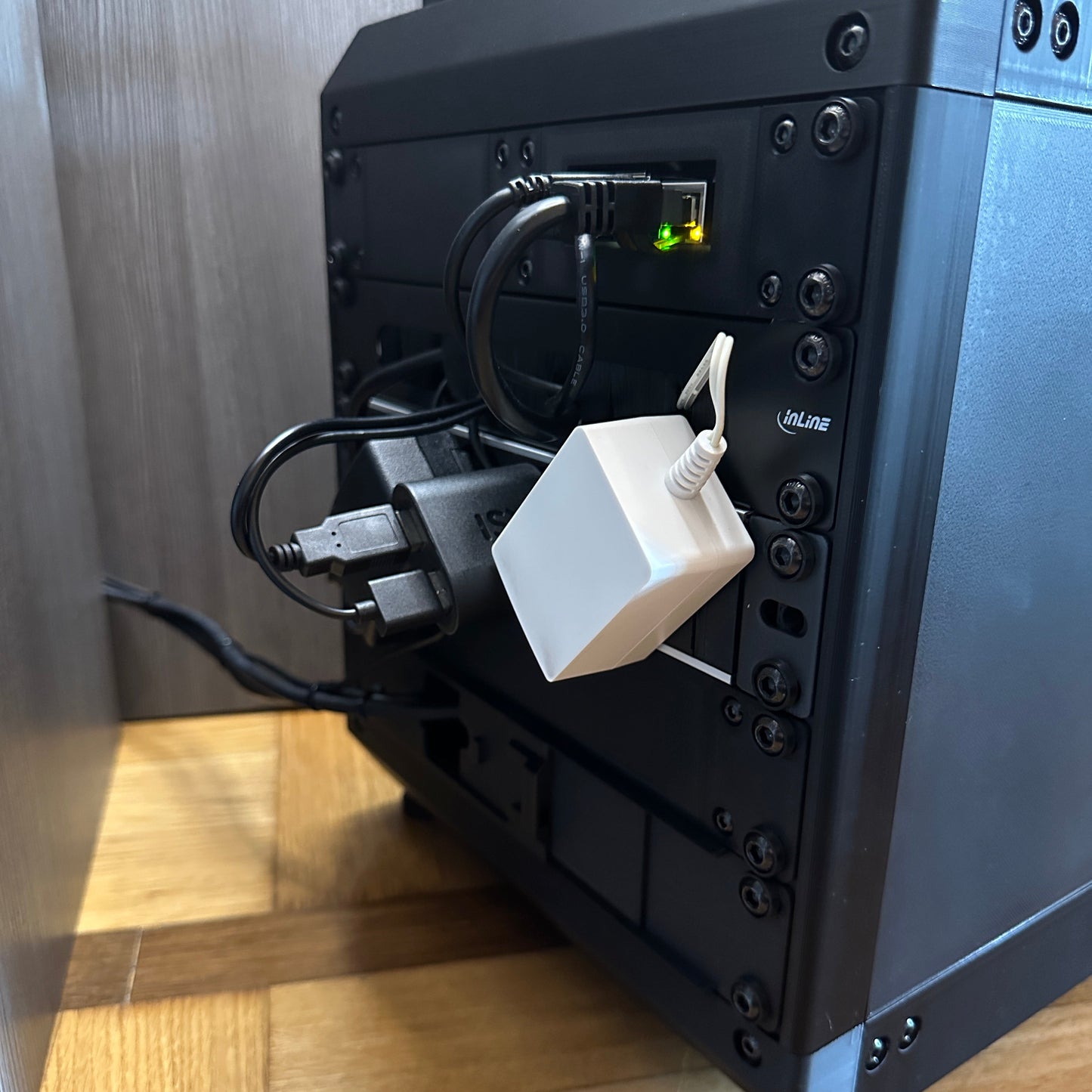 10 Zoll Serverschrank 5HE – Modularer Netzwerkschrank für Smart Home; Netzwerktechnik | Made in Germany