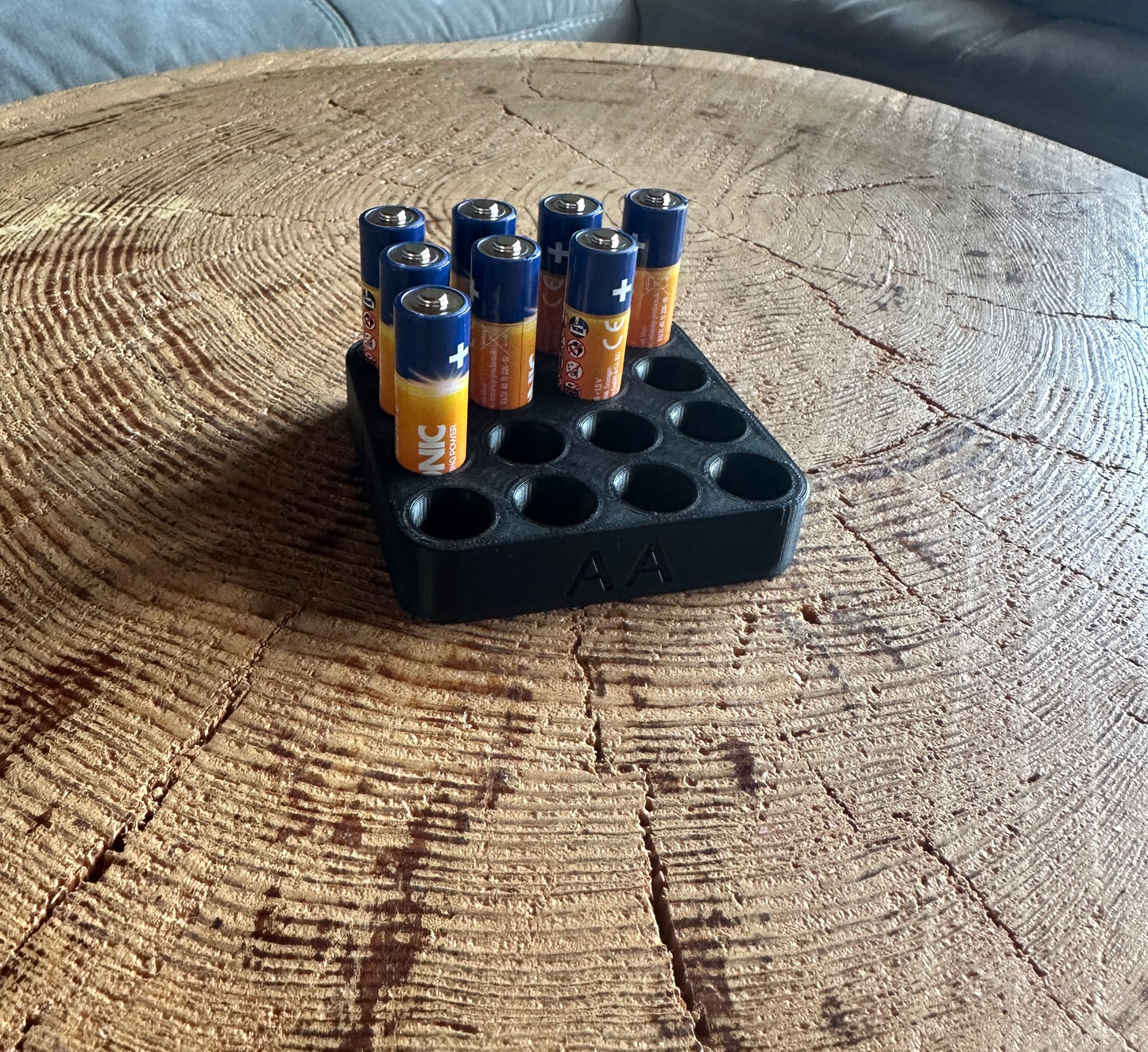 AA & AAA Batteriehalter Universal Batterie Organizer