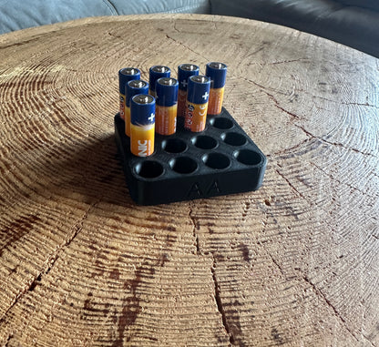 AA & AAA Batteriehalter Universal Batterie Organizer