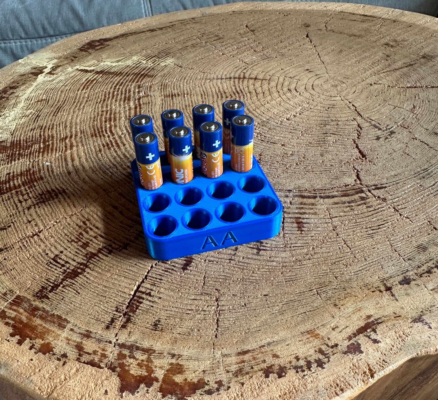 AA & AAA Batteriehalter Universal Batterie Organizer
