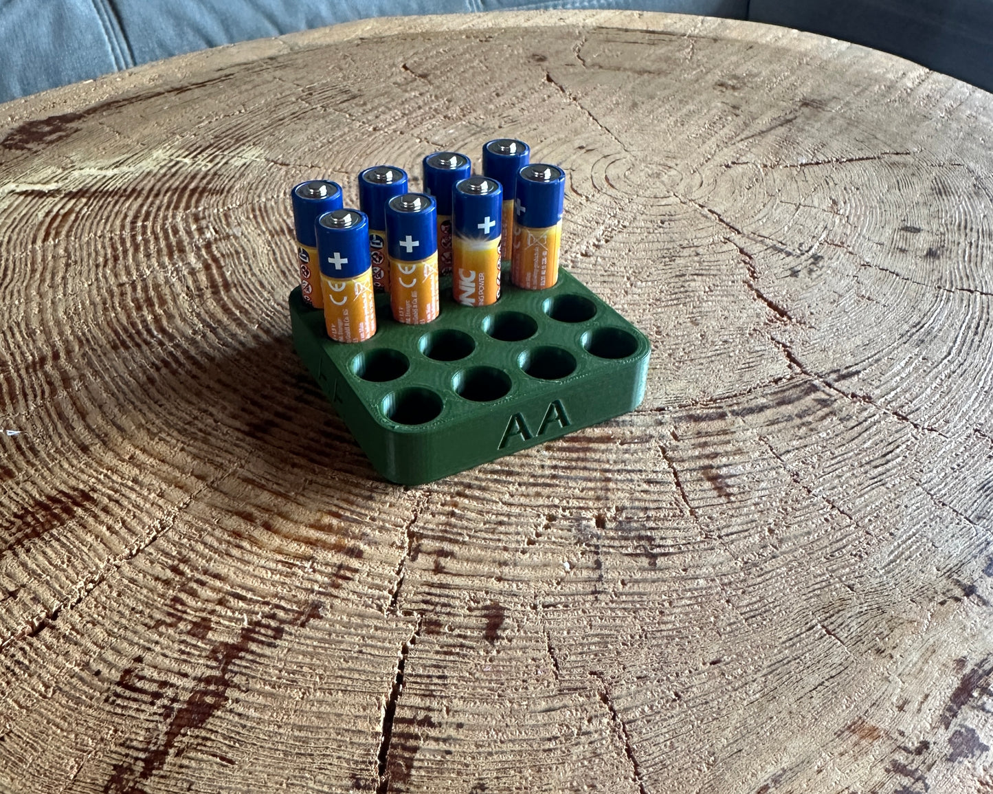 AA & AAA Batteriehalter Universal Batterie Organizer