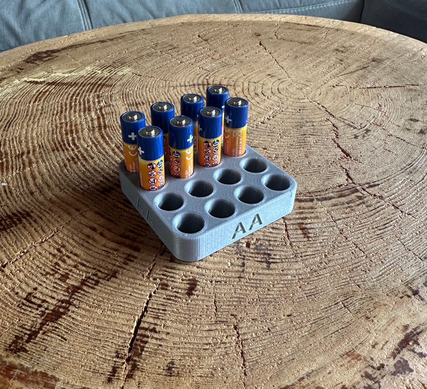 AA & AAA Batteriehalter Universal Batterie Organizer