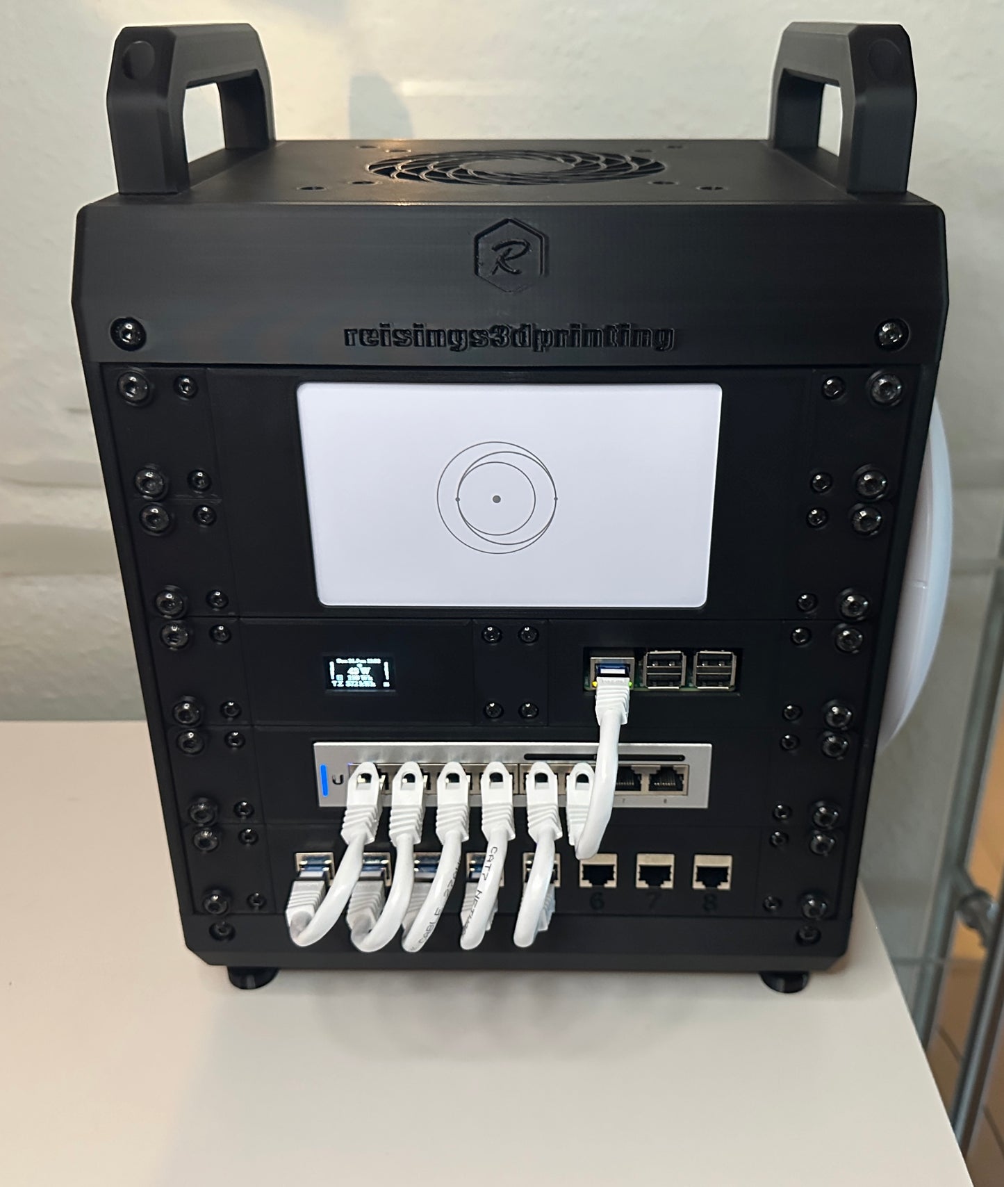10 Zoll, 19 Zoll Rackmontage Panel 2 HE SpaceX Starlink Router UTR-251
