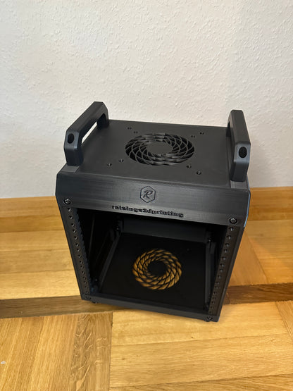 10 Zoll Serverschrank 5HE – Modularer Netzwerkschrank für Smart Home; Netzwerktechnik | Made in Germany