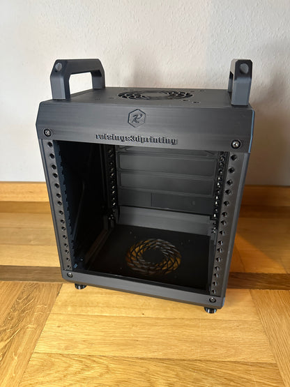 10 Zoll Serverschrank 5HE – Modularer Netzwerkschrank für Smart Home; Netzwerktechnik | Made in Germany