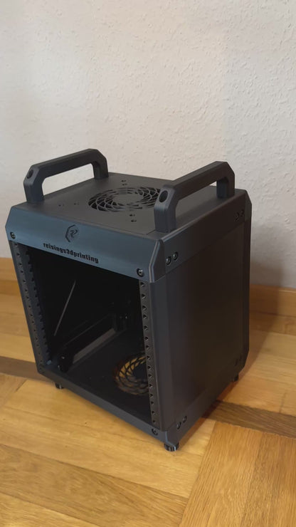10 Zoll Serverschrank 5HE – Modularer Netzwerkschrank für Smart Home; Netzwerktechnik | Made in Germany